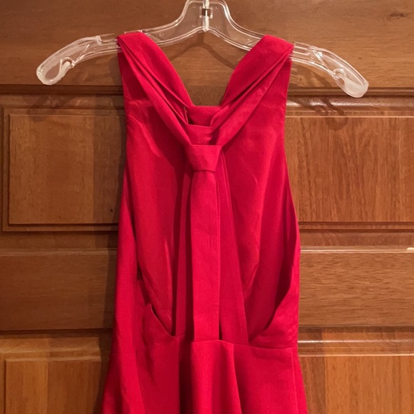 KEEPSAKE Red Tie Dress - Picture 3 of 7